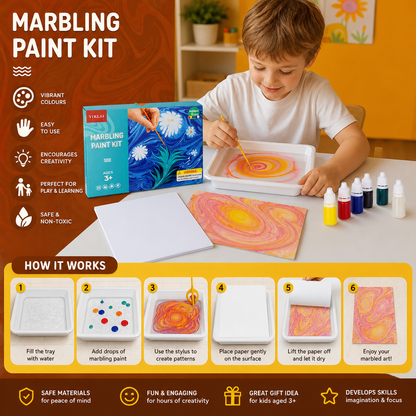 Creative Marbling Paint Set