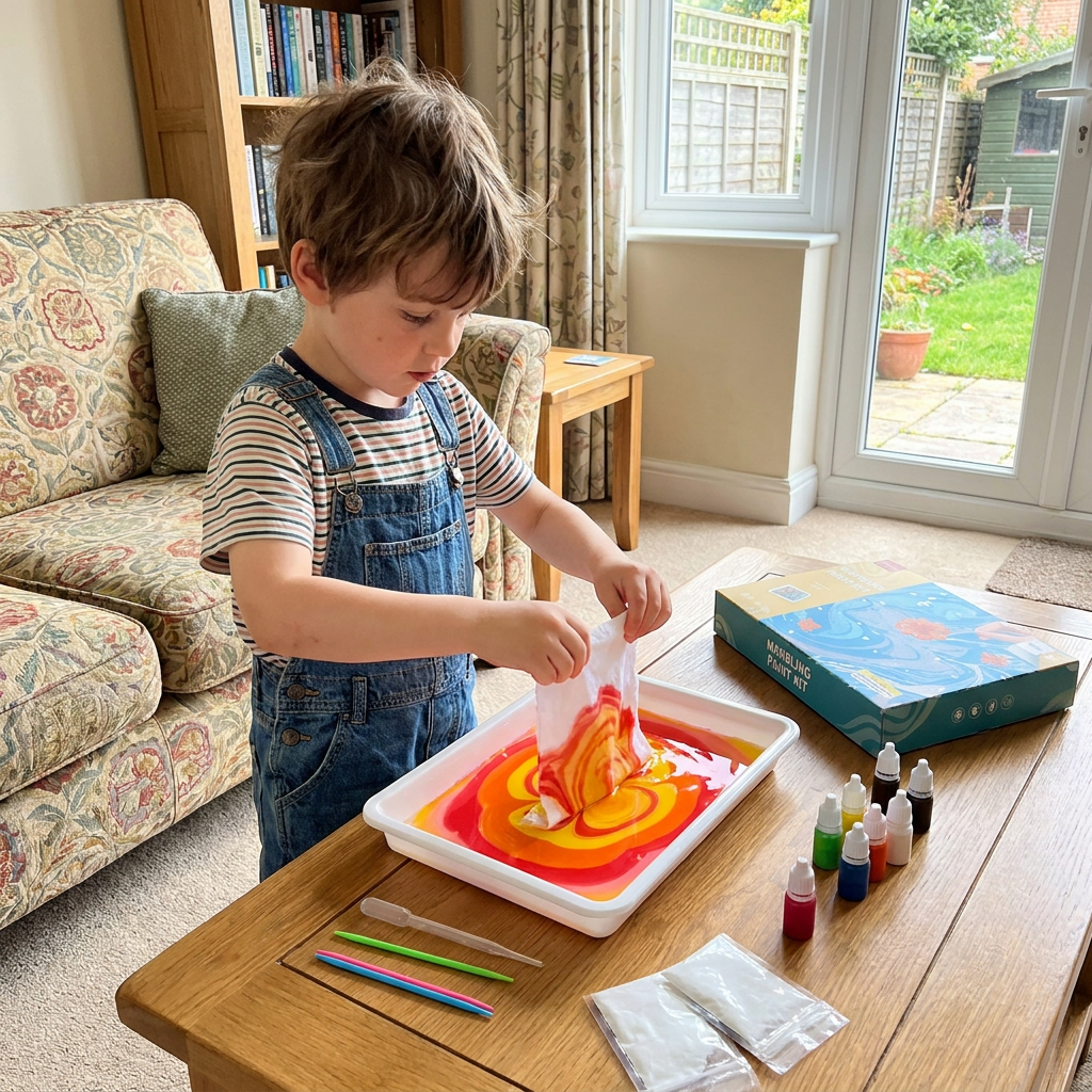Creative Marbling Paint Set