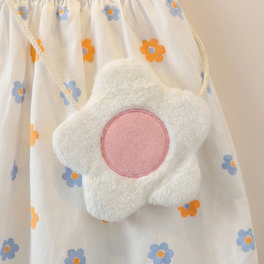 Soft Petal Dress Set