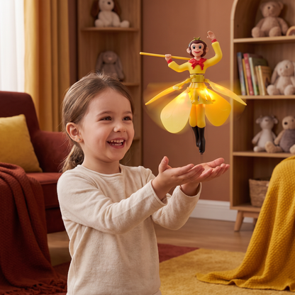 Interactive Flying Monkey Toy with Motion Sensor & LED Lights