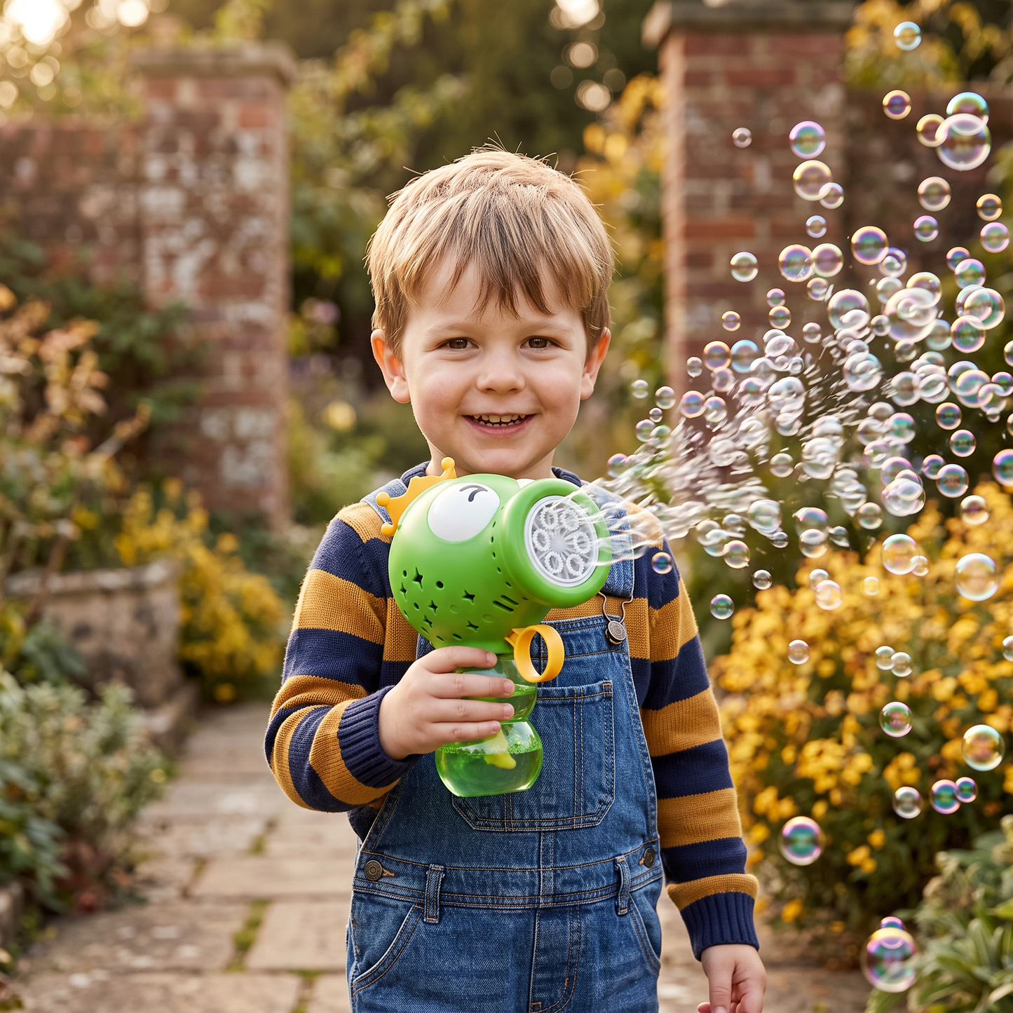 Cute Automatic Bubble Machine – Electric Bubble Blower for Kids