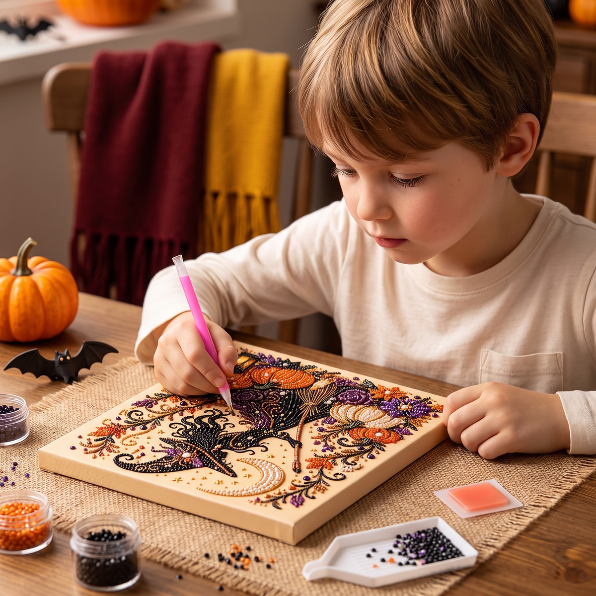 DIY Halloween Diamond Painting Kit