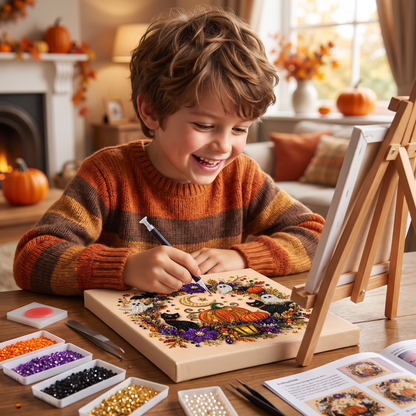 DIY Halloween Diamond Painting Kit