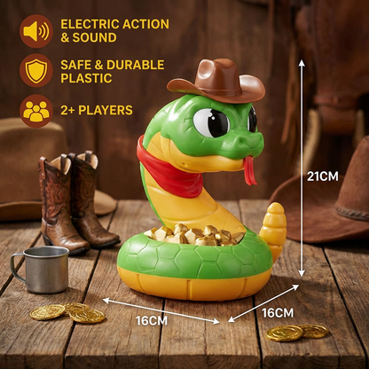 Interactive Rattlesnake Toy – Exciting Reaction Game for Children