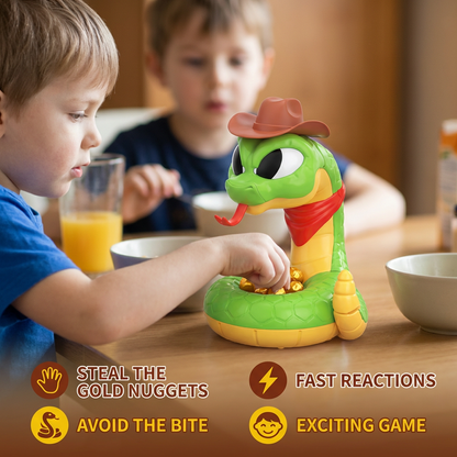 Interactive Rattlesnake Toy – Exciting Reaction Game for Children