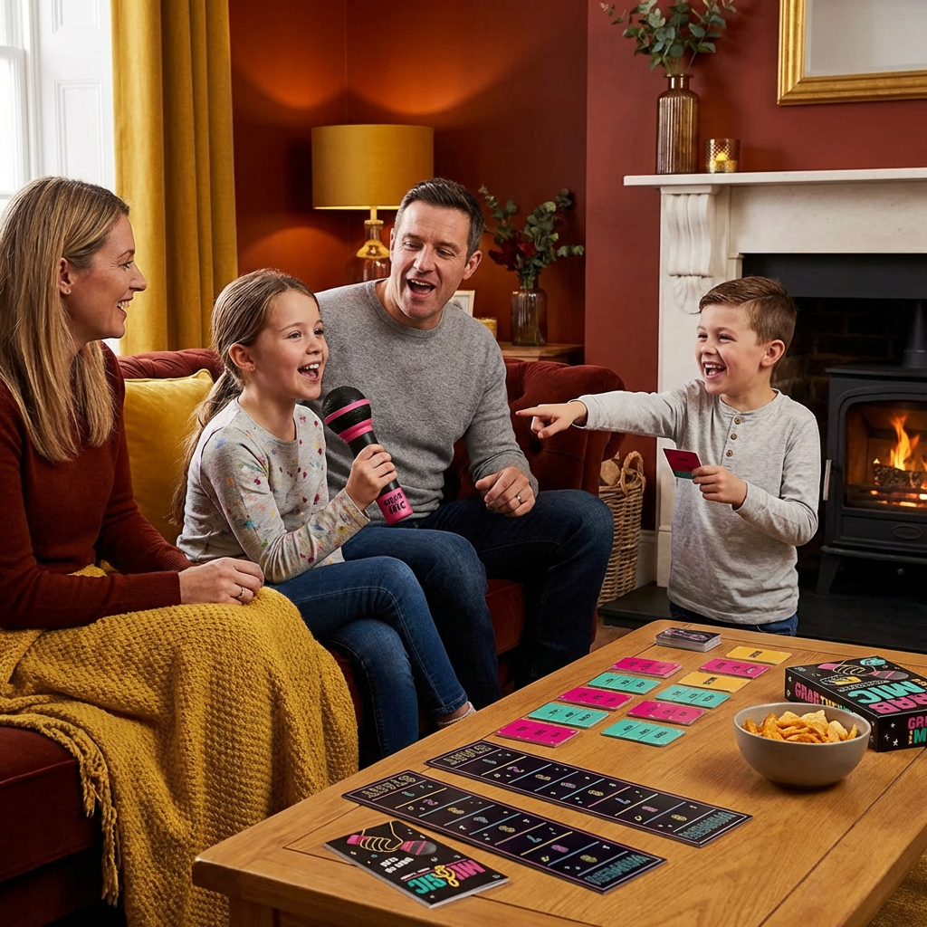 Karaoke Party Game with Microphone – Fun Family Game for Friends & Family