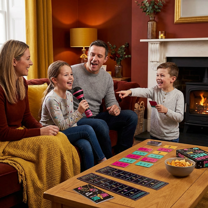 Karaoke Party Game with Microphone – Fun Family Game for Friends & Family