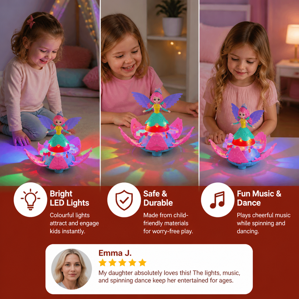 Light Up Fairy Princess Dance Toy