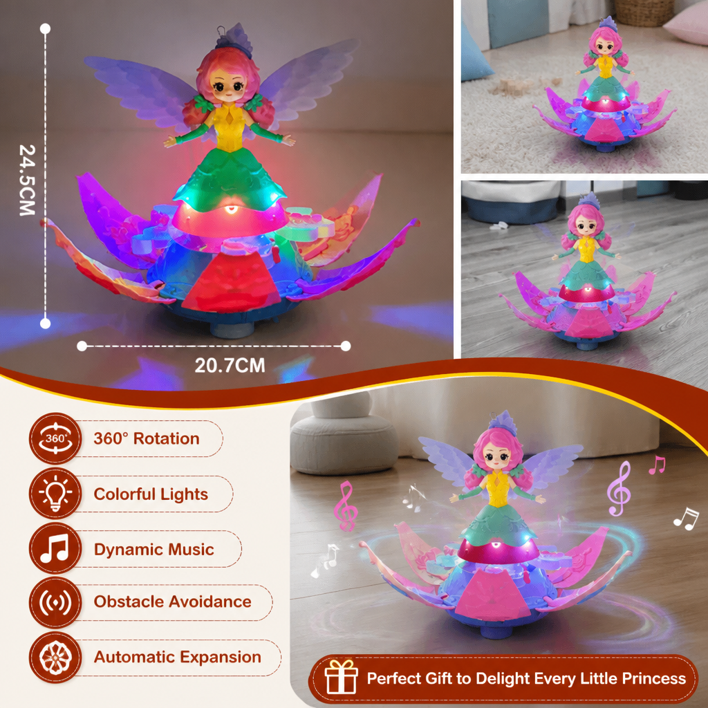 Light Up Fairy Princess Dance Toy