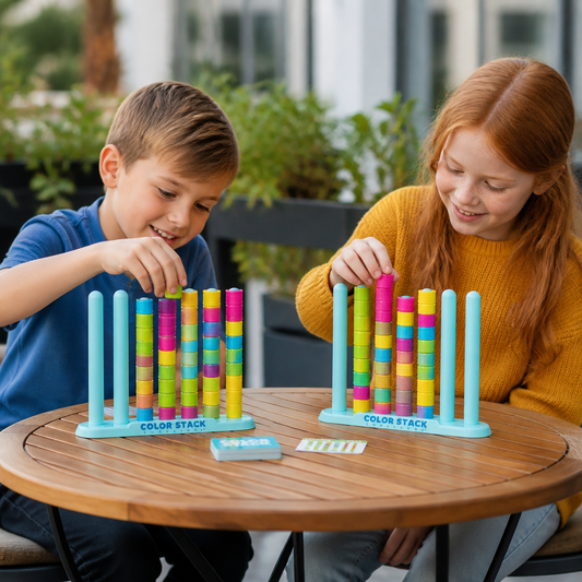 Color Stack Challenge – Fast-Paced Color Matching Party & Family Game