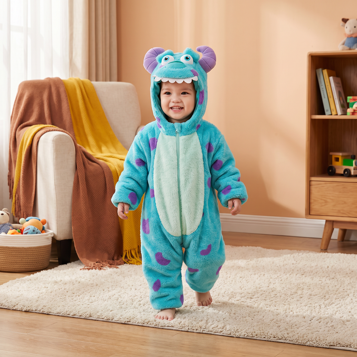 Cozy Fuzzy Costume for Babies & Toddlers