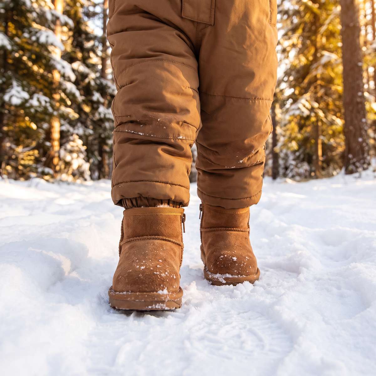 Cozy Waterproof Winter Boots with Non-Slip Soles