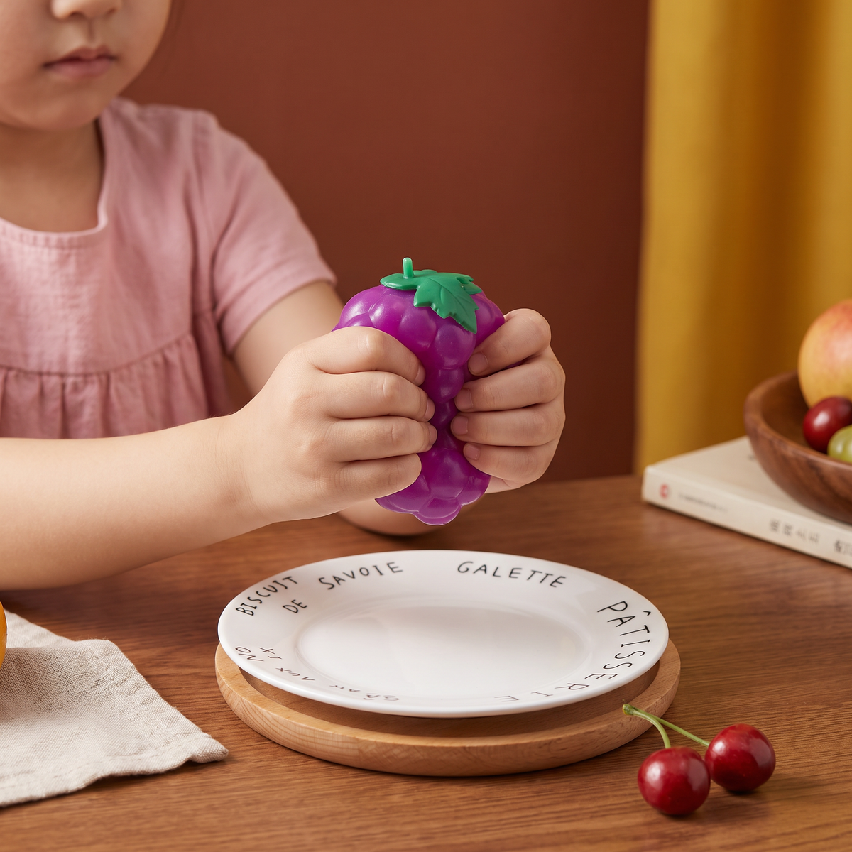 Food-Shaped Squishy Stress Relief Toy