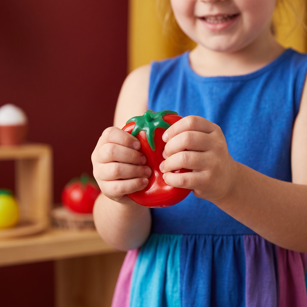 Food-Shaped Squishy Stress Relief Toy