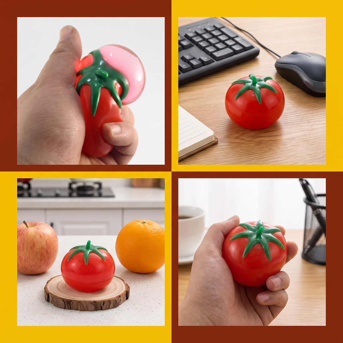 Food-Shaped Squishy Stress Relief Toy