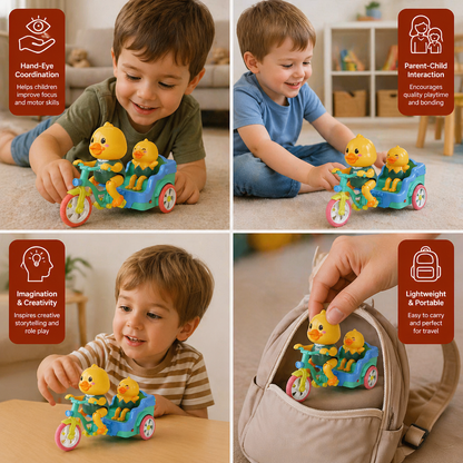 Electric Animal Tricycle – Interactive Ride-On Toy with Music & Light for Children