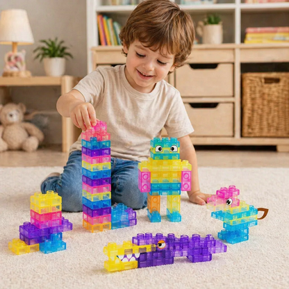Sensory Soft Building Blocks for Kids – Soft, Squeezable Learning Blocks for Play & Fun