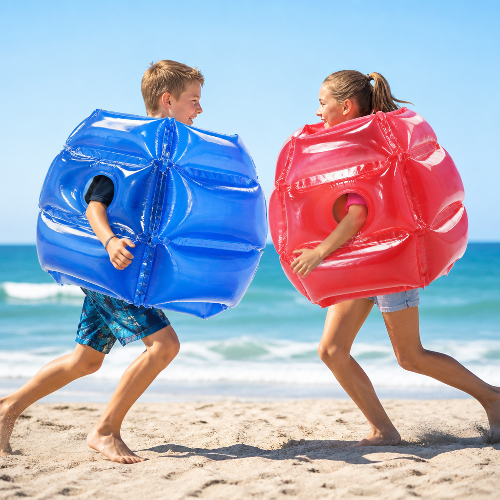 Inflatable Bumper Ball Suit for Kids – 2 Player Outdoor Collision Game
