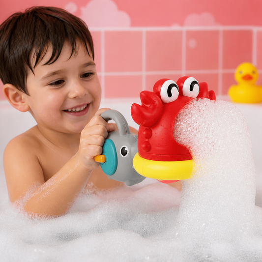 Cute Bubble Bath Toy for Kids – Automatic Foam Maker for Water & Bath Fun
