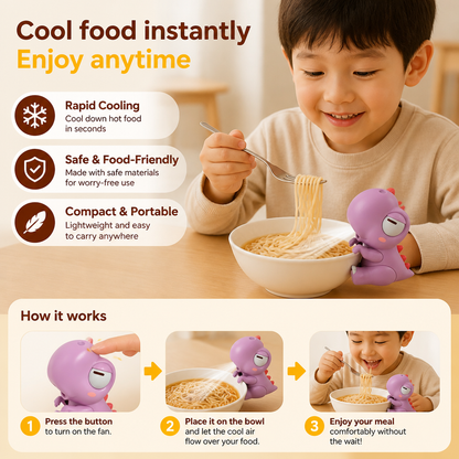Cute Animal Mug Cooling Fan
