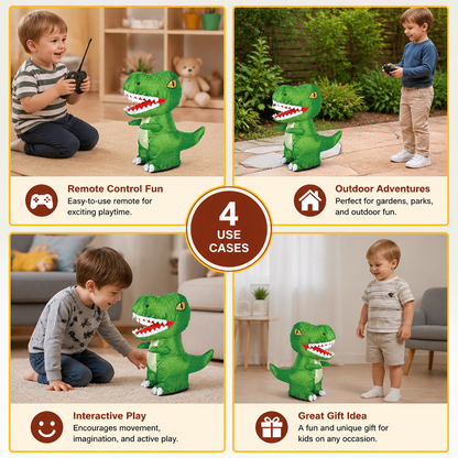 Remote Control Inflatable T-Rex Dinosaur Toy
