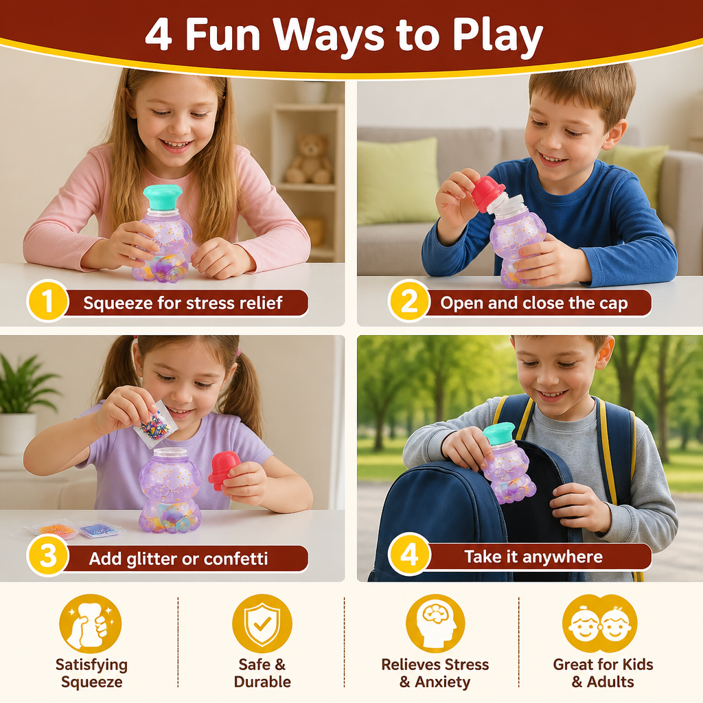 DIY Creative Stress Relief Squishy Maker Kit