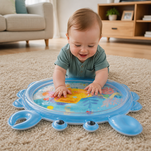 2in1 Interactive Tummy Time Toy & Play Mat