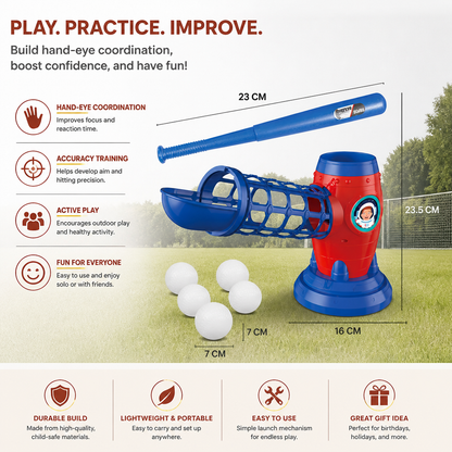 Kids Electronic Baseball Pitching Machine