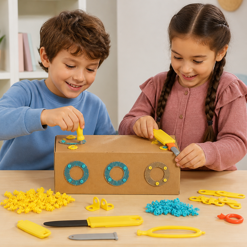Kids Cardboard Construction Tool Kit