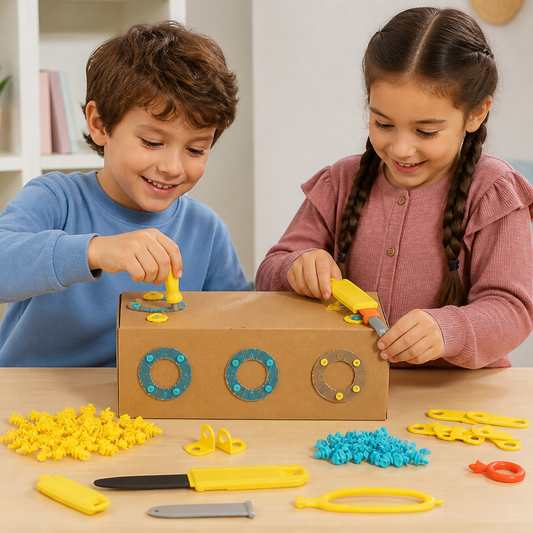 Kids Cardboard Construction Tool Kit
