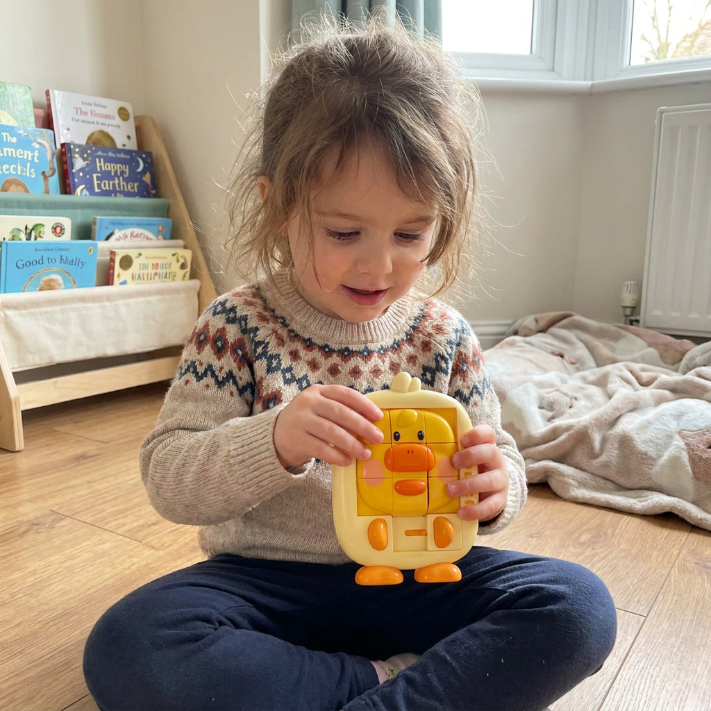 Educational Animal Sliding Puzzle Game
