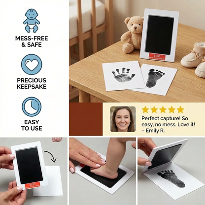 Baby Hand & Footprint Kit – Keepsake Set for Toddlers