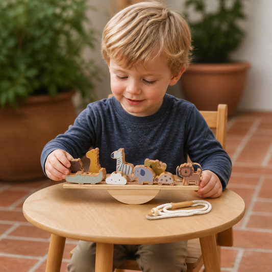Montessori Wooden Seesaw Toy