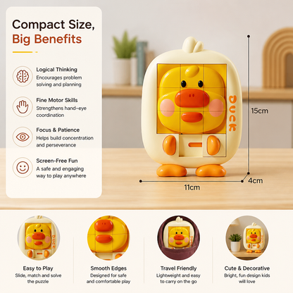Educational Animal Sliding Puzzle Game