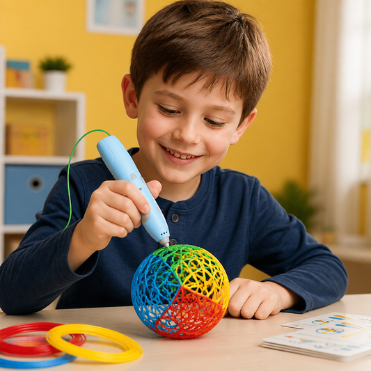 Low-Temperature 3D Pen Set for Kids – Safe DIY STEM Drawing Kit