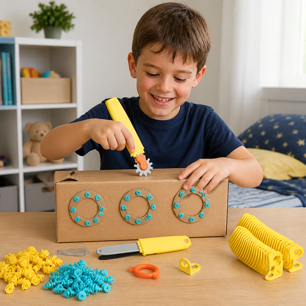 Kids Cardboard Construction Tool Kit