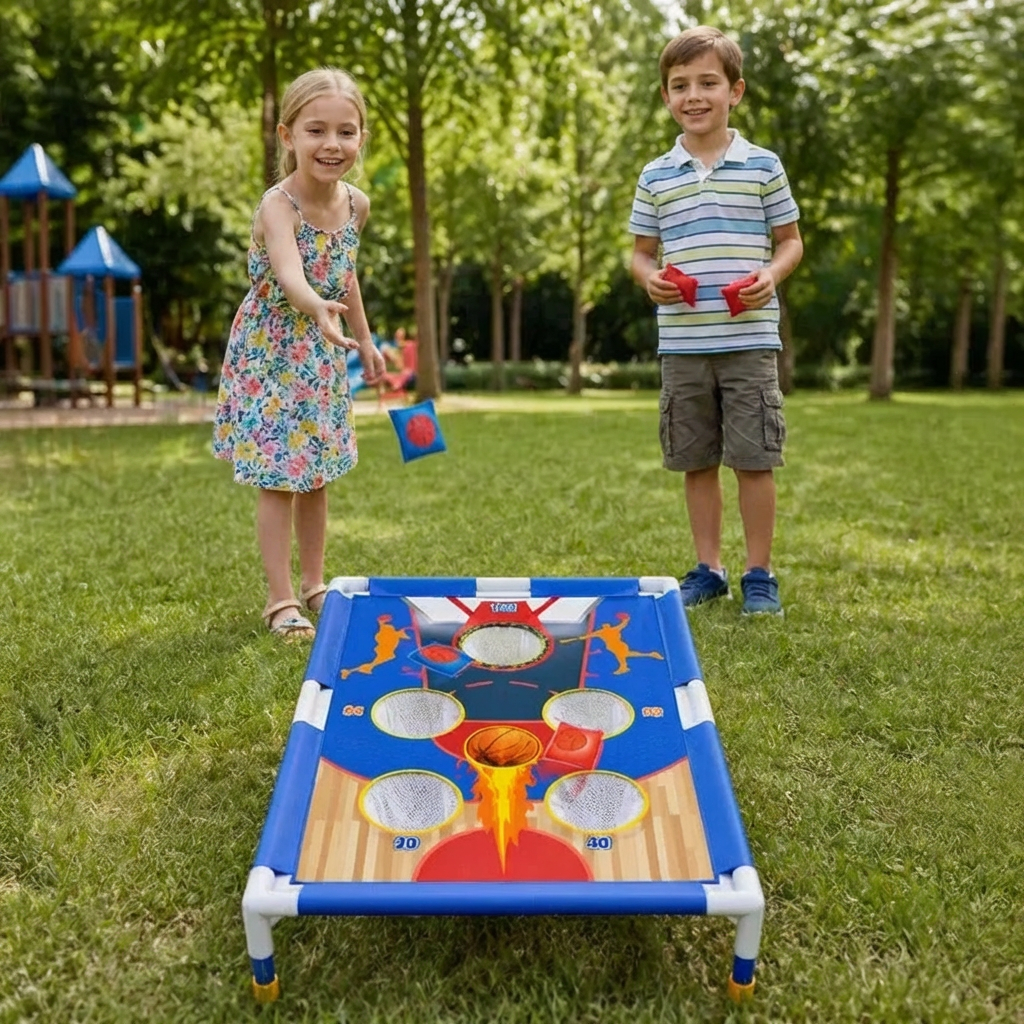 Bean Bag Toss Game Set – Indoor & Outdoor Family Game