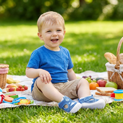 Summer Baby Sandals with Non-Slip Soles and Velcro Fastenings