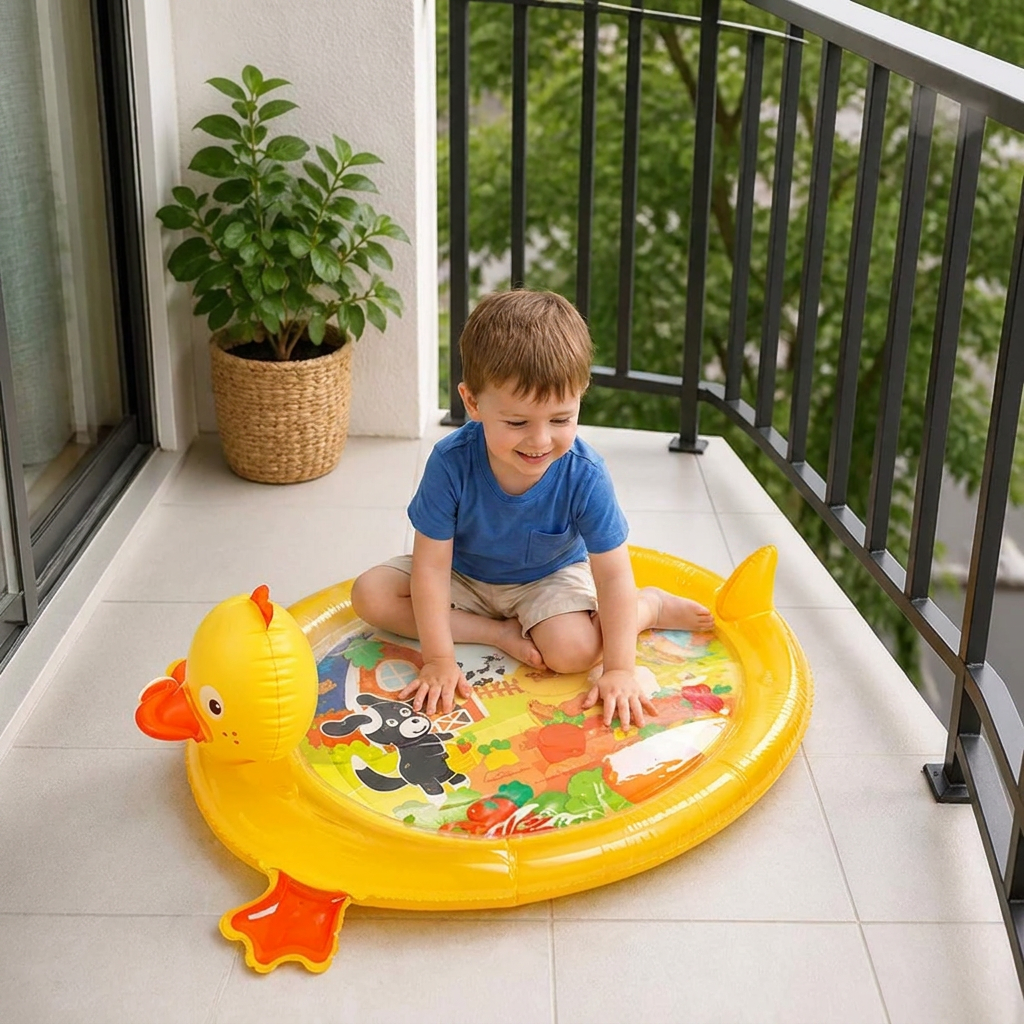 2-in-1 Duck Water Play Mat