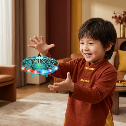 Motion-Sensing LED UFO Flying Drone