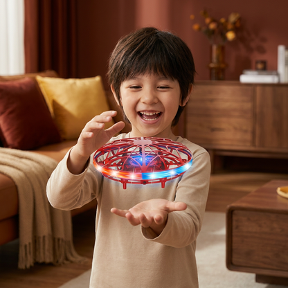 Motion-Sensing LED UFO Flying Drone