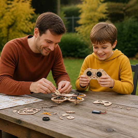 DIY Wooden RC Quadcopter Kit – Build Your Own Flying Adventure