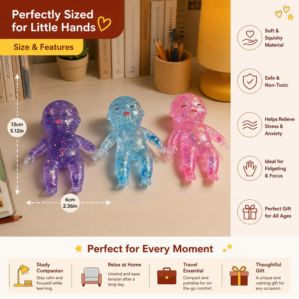 Calming Baby Stress Relief Squishy Toy