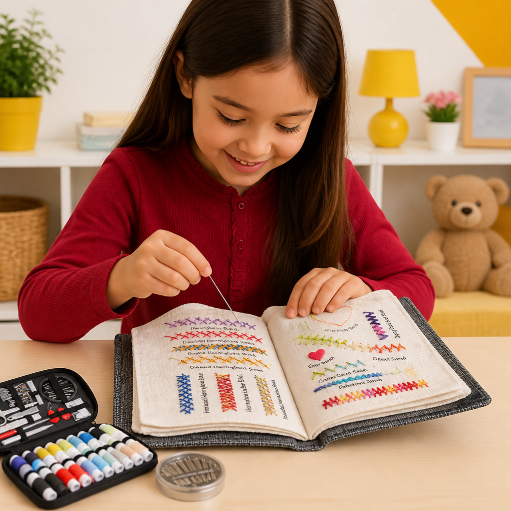 Embroidery Stitch Guide Book
