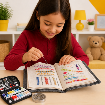 Embroidery Stitch Guide Book