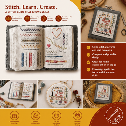 Embroidery Stitch Guide Book