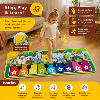 Interactive Musical Piano Play Mat