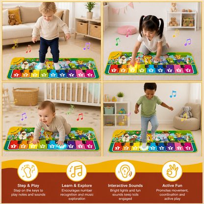 Interactive Musical Piano Play Mat