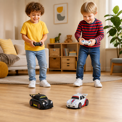 RC Racing Drift Car for Kids - Remote Control with Sensor Lights & Sound