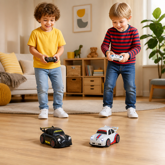 RC Racing Drift Car for Kids - Remote Control with Sensor Lights & Sound